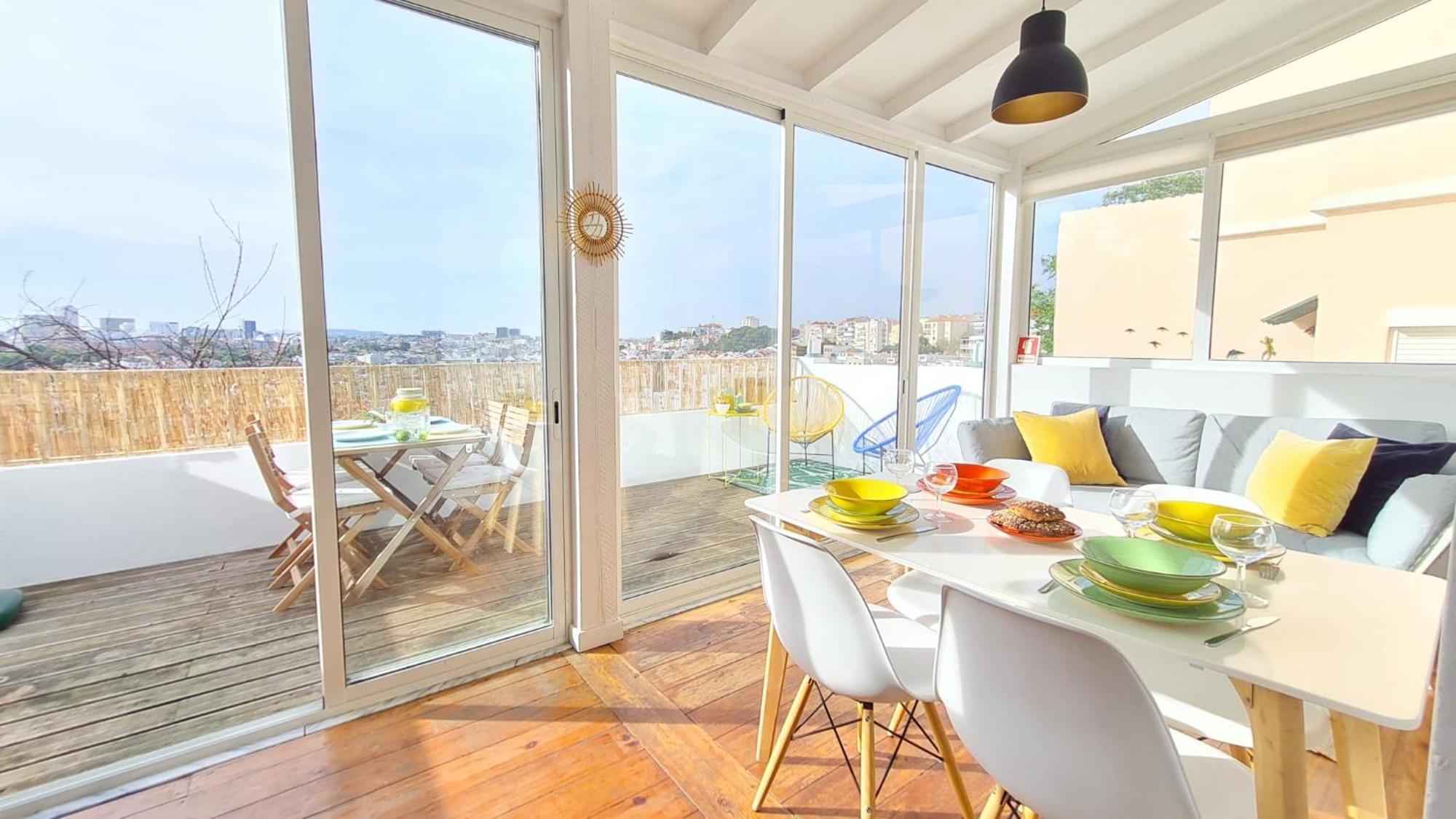 Happy Stay Lisbon - Suite With A View, Private Terrace & Ac Exterior photo